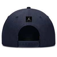 Men's Jordan Brand Navy Michigan Wolverines Rise Adjustable Hat