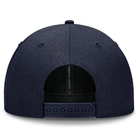 Casquette ajustable Jordan Brand bleu marine Michigan Wolverines Rise pour homme