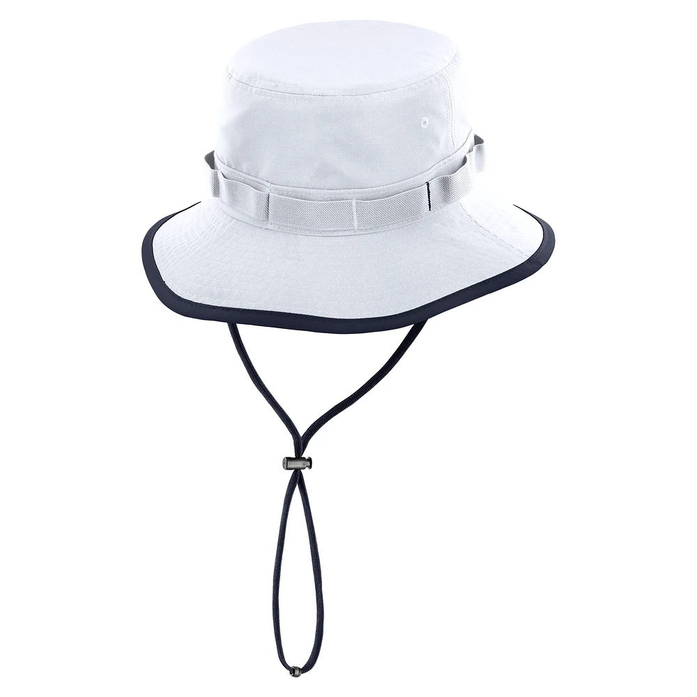 Men's Jordan Brand White Michigan Wolverines Apex Swoosh Boonie Hat