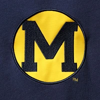 Men's Mitchell & Ness Navy/Maize Michigan Wolverines Play By 2.0 T-Shirt