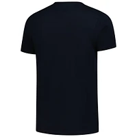 T-shirt bleu marine délavé au minéral Michigan Wolverines de Mitchell & Ness pour homme