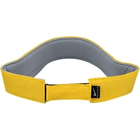 Visière ajustable Nike Maize Michigan Wolverines On-Field Ace Performance pour homme