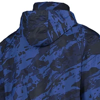 Veste anorak à demi-zip Nike pour homme, bleu marine, Michigan Wolverines