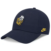 Men's Nike Navy Michigan Wolverines Club Swoosh Performance Adjustable Hat
