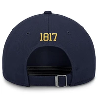 Men's Nike Navy Michigan Wolverines Club Swoosh Performance Adjustable Hat