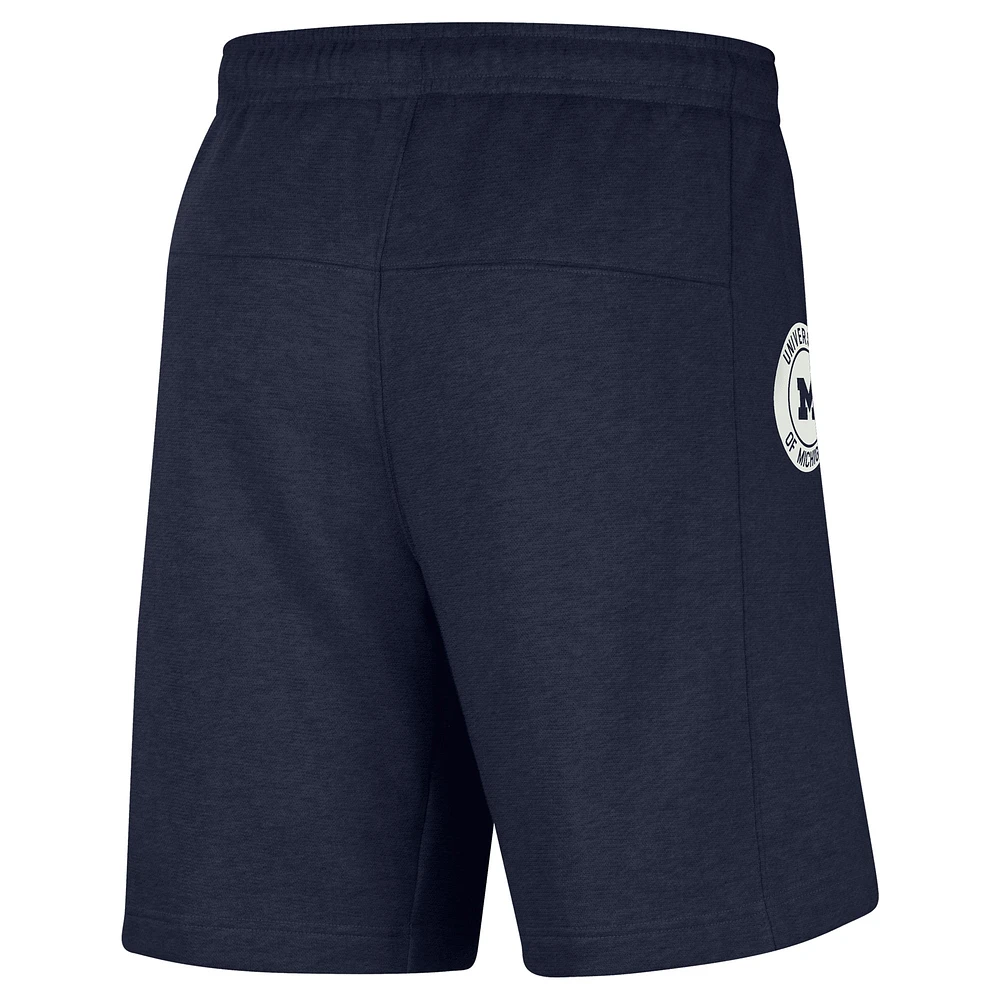 Men's Nike Navy Michigan Wolverines Logo Shorts