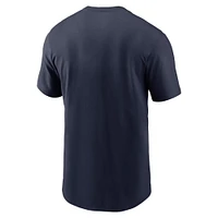 T-shirt de softball Nike bleu marine pour homme des Wolverines du Michigan