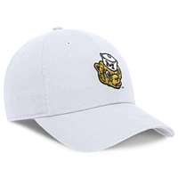 Casquette ajustable Nike blanche Michigan Wolverines Club Swoosh Performance pour homme