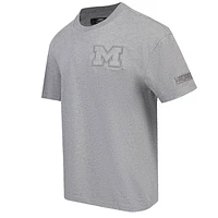 T-shirt neutre Pro Standard gris Michigan Wolverines pour hommes