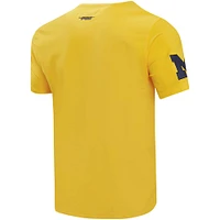 T-shirt classique Pro Standard Maize Michigan Wolverines pour hommes