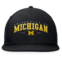 Casquette Snapback Top of the World pour hommes, Michigan Wolverines Bullpen, noir