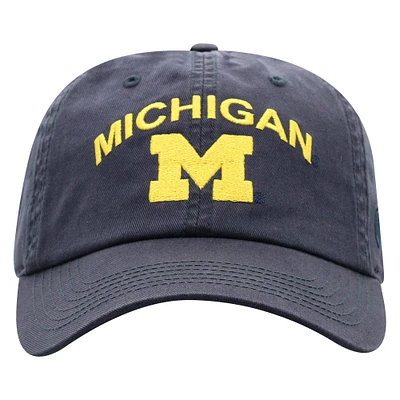 Casquette ajustable Top of the World bleu marine Michigan Wolverines Champ pour homme