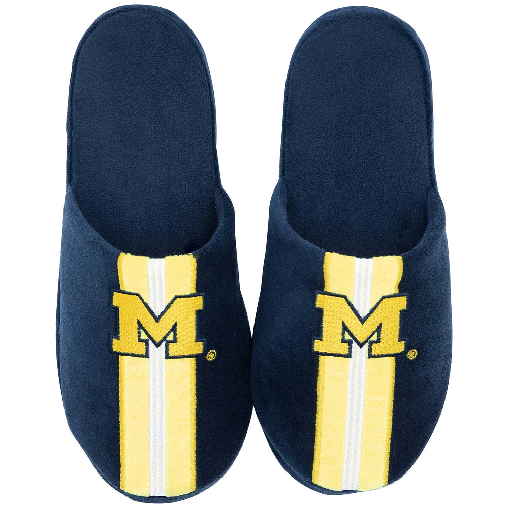 Pantoufles ZooZatz Michigan Wolverines pour hommes