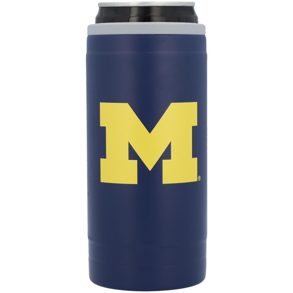 Michigan Wolverines 12oz. Flipside Powdercoat Slim Can Cooler