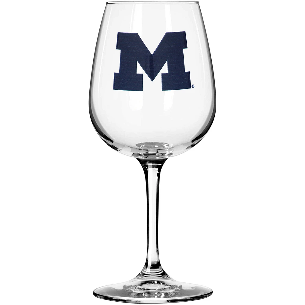 Carcajou du Michigan 12 oz. Verre à vin à pied