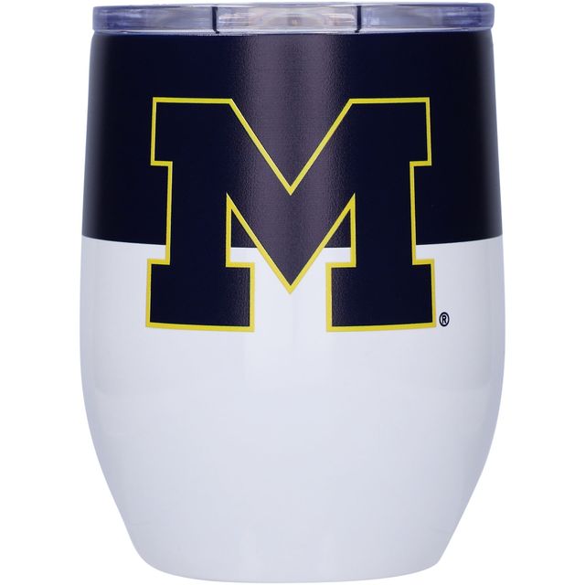 Carcajou du Michigan 16 oz. Gobelet incurvé en acier inoxydable Colorblock