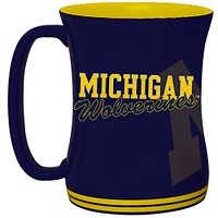 Michigan Wolverines 16oz. Sculpted Barista Mug