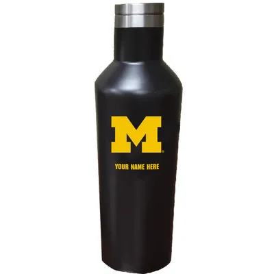 Michigan Wolverines 17oz. Personalized Stainless Steel Infinity Bottle