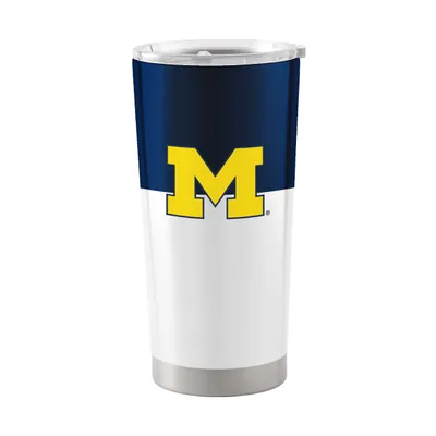 Michigan Wolverines 20oz. Colorblock Stainless Tumbler