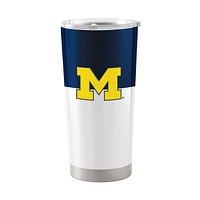 Carcajou du Michigan 20 oz. Gobelet en acier inoxydable à blocs de couleurs