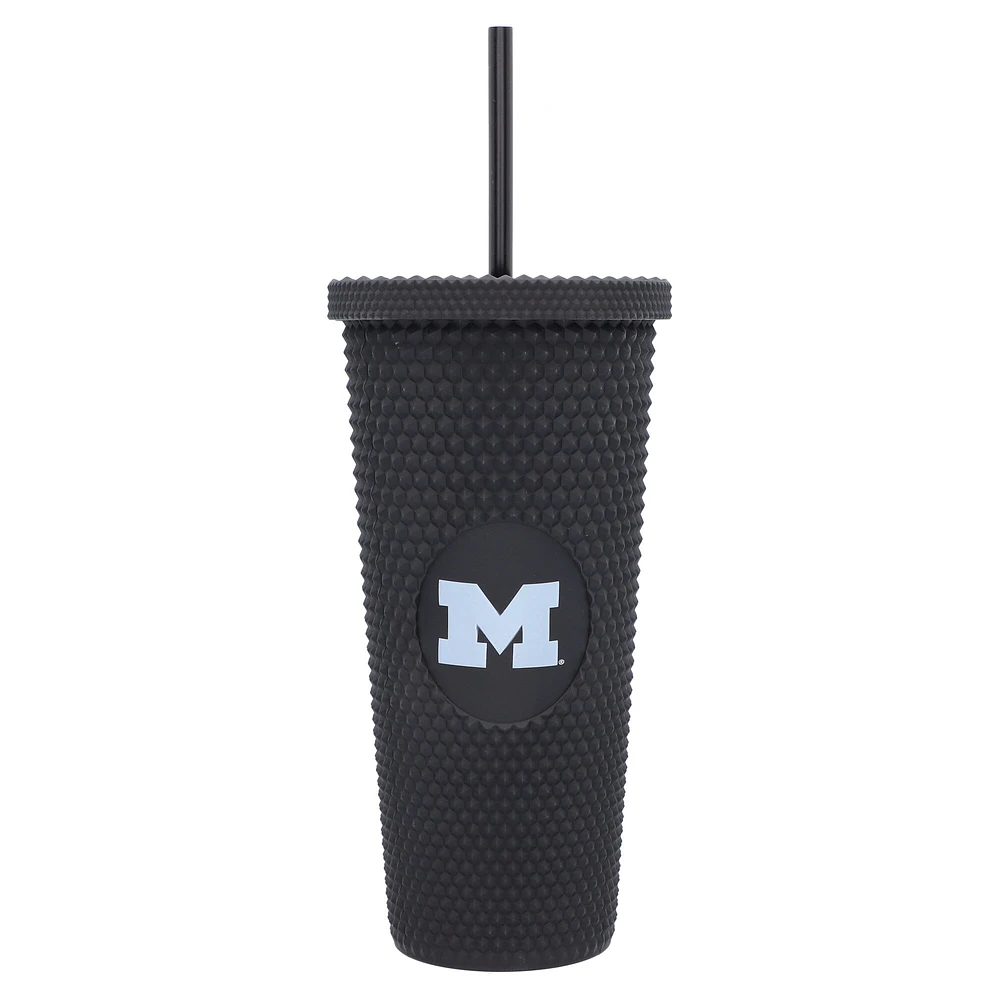 Wolverines du Michigan 24oz. Gobelet clouté à logo