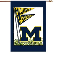 Michigan Wolverines 28" x 40" Double-Sided House Flag