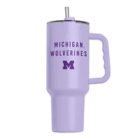 Wolverines du Michigan 40oz. Gobelet doux au toucher lavande