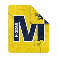 Michigan Wolverines 50” x 60” Dream Weave Throw Blanket