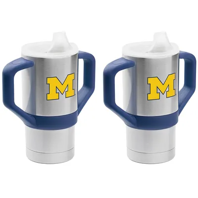 Michigan Wolverines 8oz. Sippy Cup 2-Pack