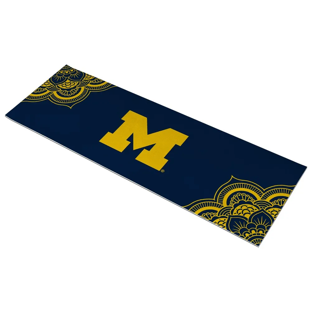 Michigan Wolverines Color Design Yoga Mat