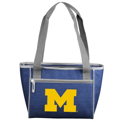 Michigan Wolverines Crosshatch 16-Can Cooler Tote