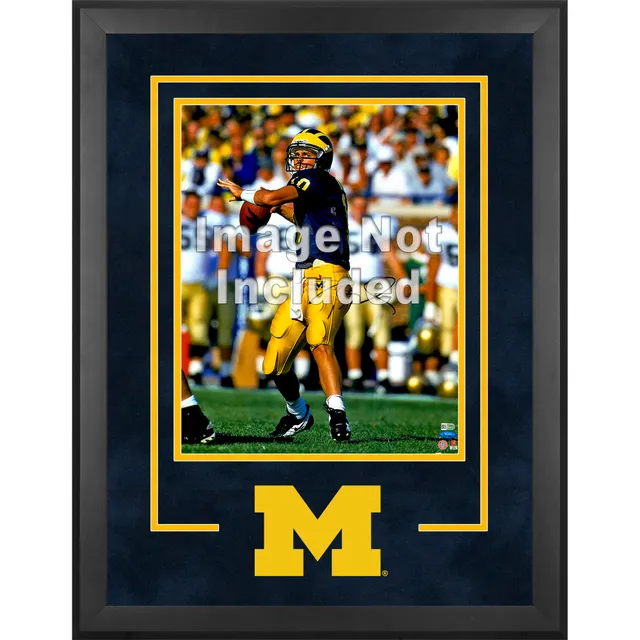 Tom Brady Signed Autographed Michigan Wolverines Jersey Deluxe Framed  Fanatics