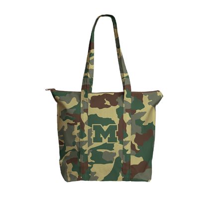 Michigan Wolverines Everyday Camo Tote Bag