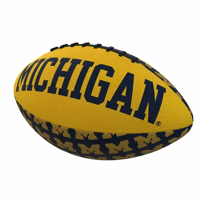 Michigan Wolverines Mini Rubber Football