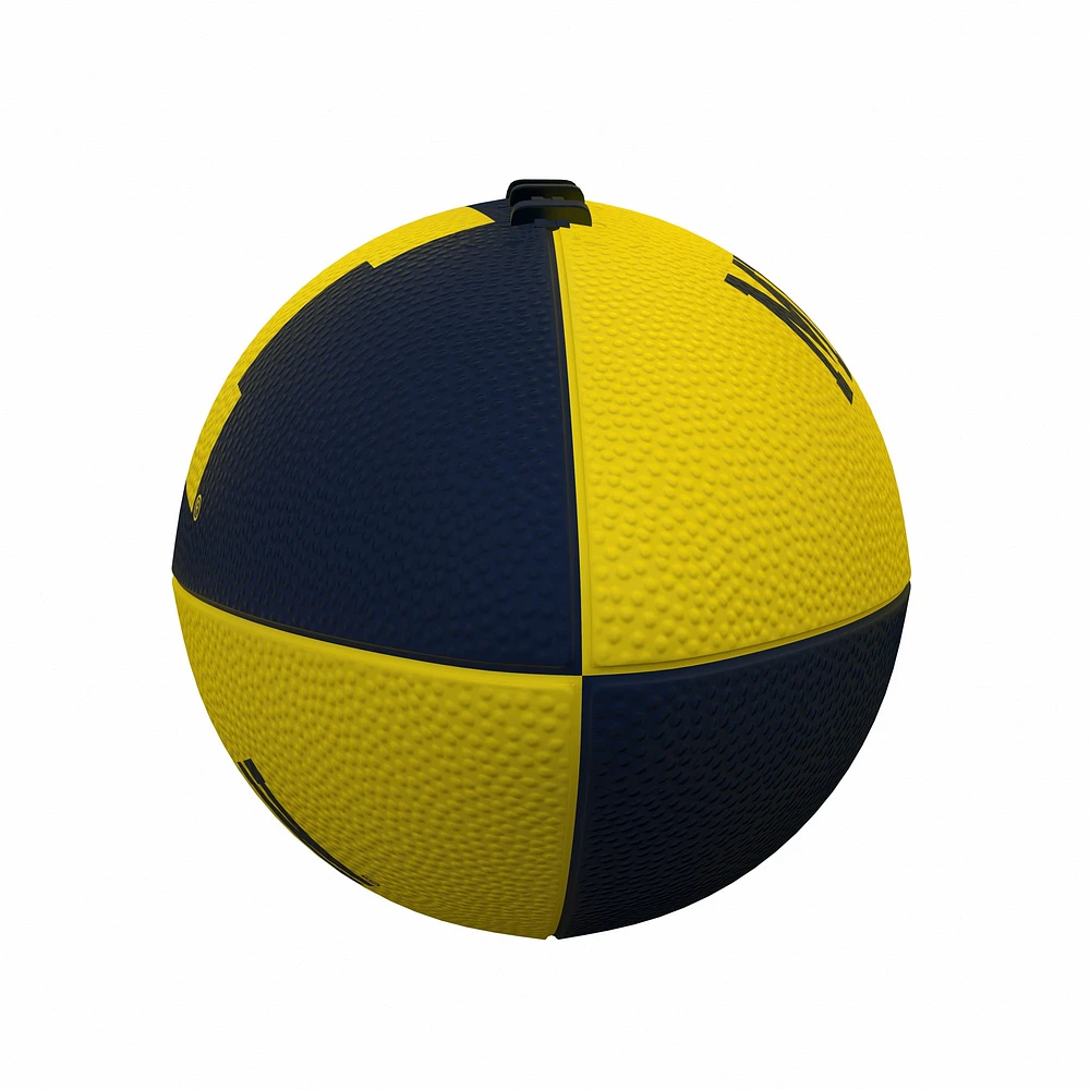 Ballon de football junior avec logo Pinwheel des Michigan Wolverines