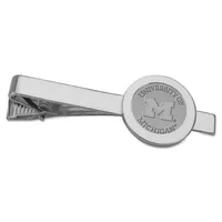 Michigan Wolverines Silver Tie Bar