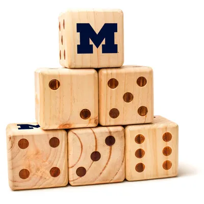 Michigan Wolverines Yard Dice Game