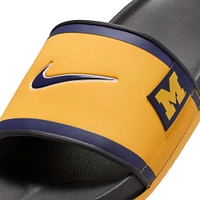 Nike Michigan Wolverines 2024 Sandales à glissière hors terrain