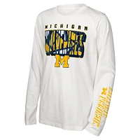 Ensemble de t-shirts the Mix pour enfants d'âge préscolaire Michigan Wolverines