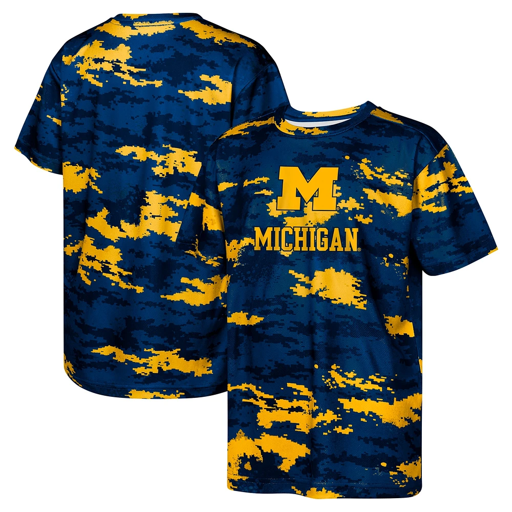 Preschool Navy Michigan Wolverines Scrimmage T-Shirt