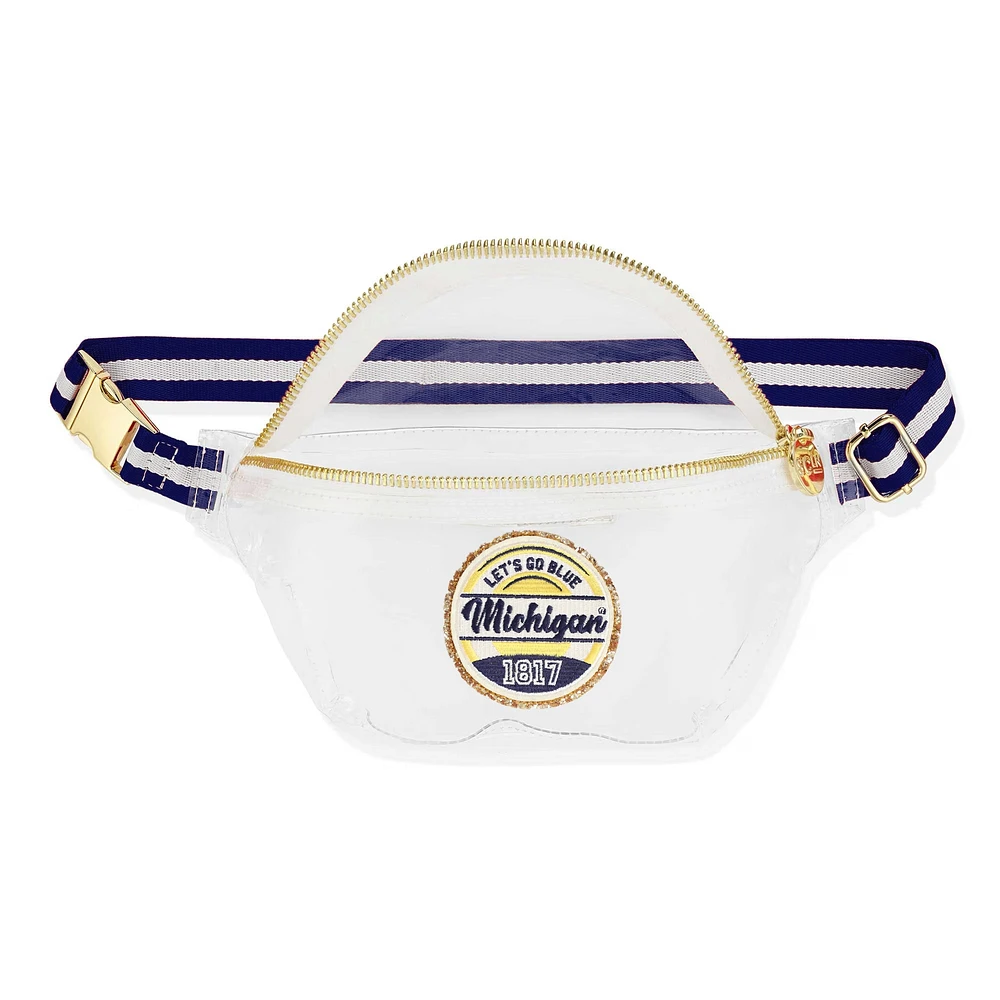 Stoney Clover Lane Michigan Wolverines Stadium Clear Fanny Pack