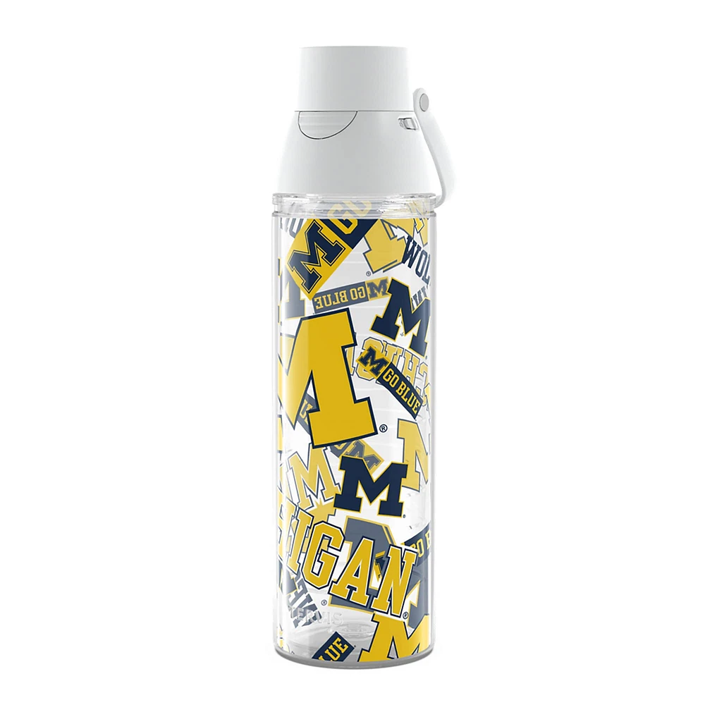 Tervis Michigan Wolverines 24oz. Gourde Allover Venture Lite