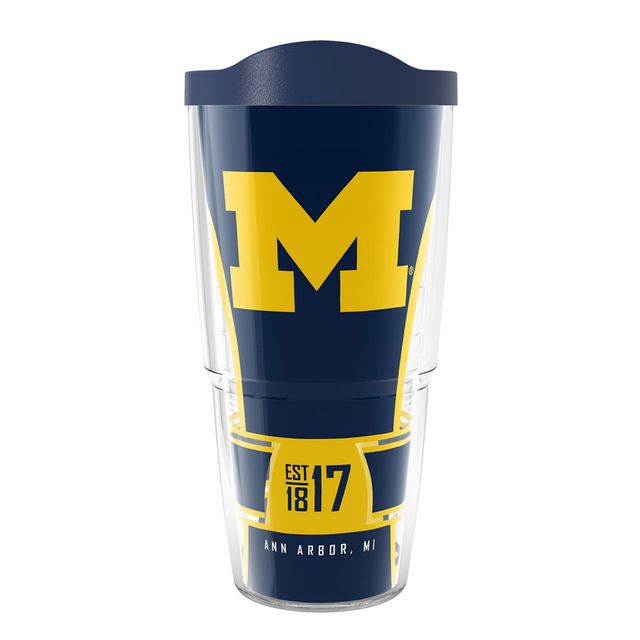 Tervis Michigan Wolverines 24 oz. Gobelet classique Spirit