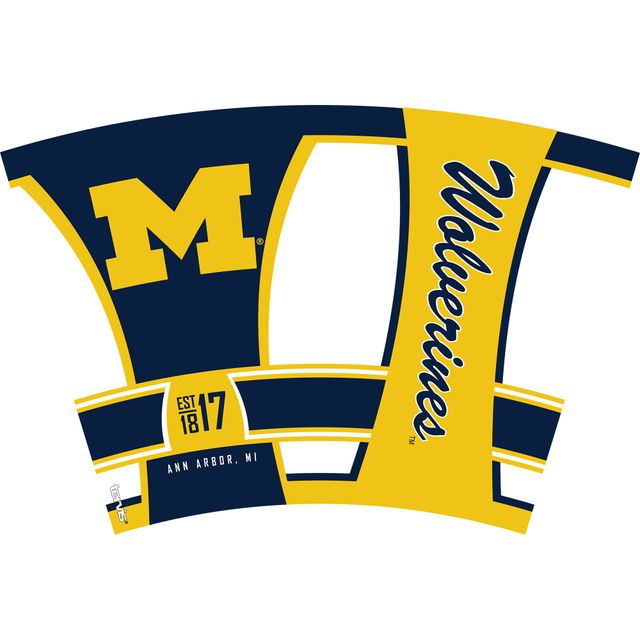 Tervis Michigan Wolverines 24 oz. Gobelet classique Spirit