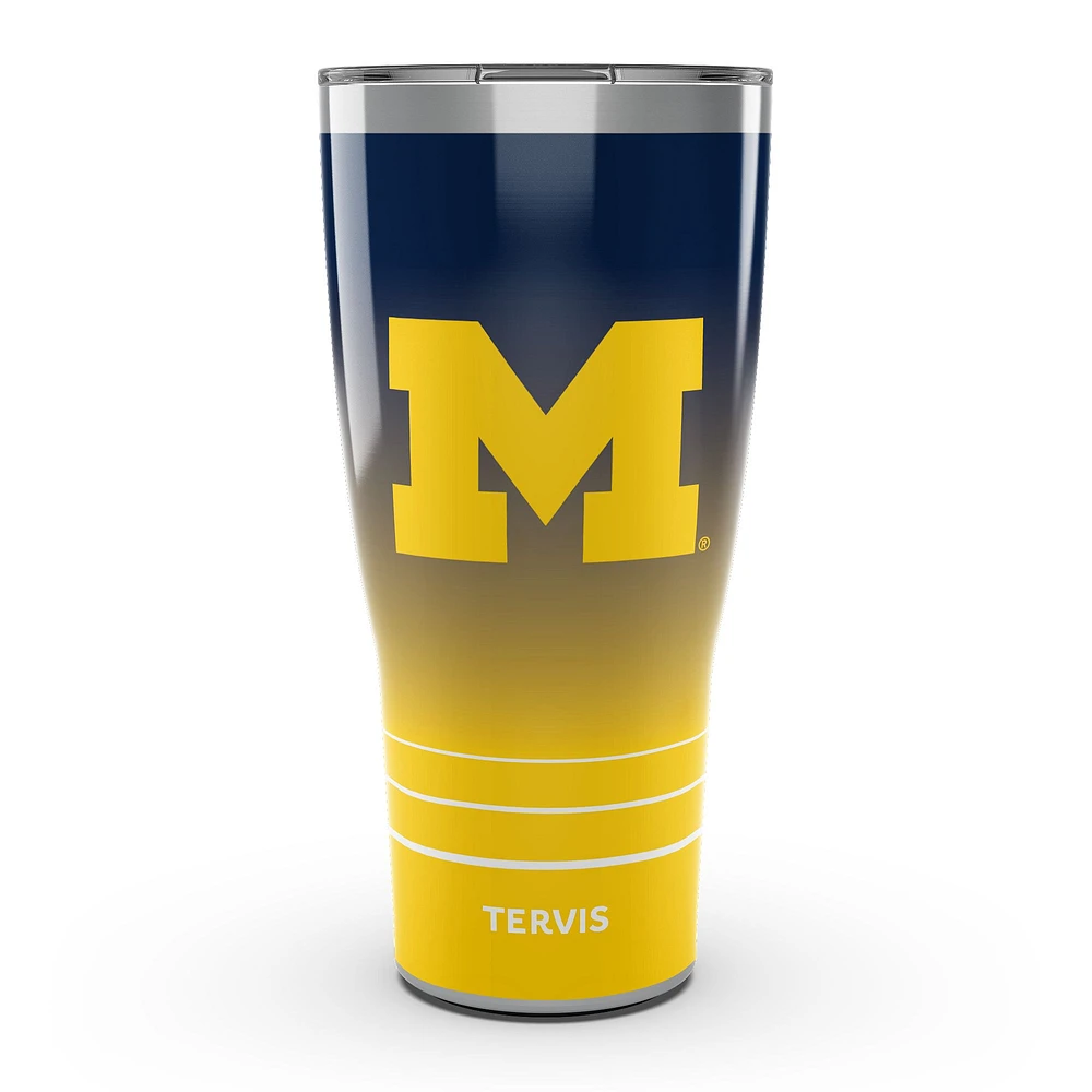 Tervis Michigan Wolverines 30oz. Gobelet en acier inoxydable ombré