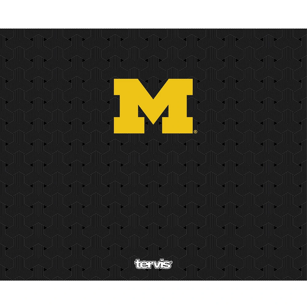 Tervis Michigan Wolverines 40oz. Tisser une bouteille d’eau à large goulot