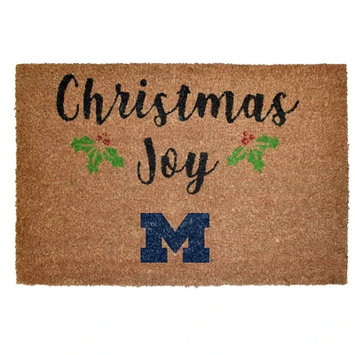 The Memory Company Tapis de porte de vacances 23 po x 35 po Michigan Wolverines