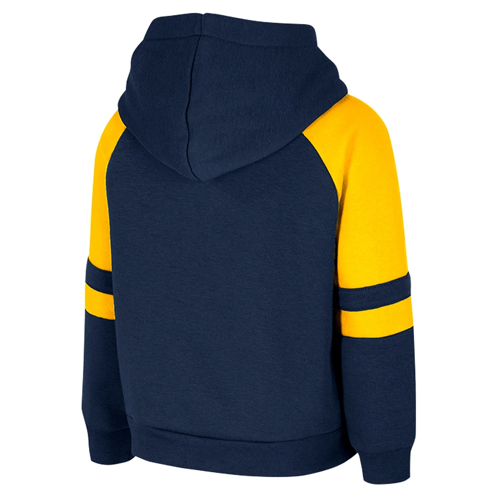 Sweat à capuche bleu marine Colosseum Michigan Wolverines pour tout-petit