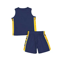 Ensemble débardeur et short Colosseum Navy Michigan Wolverines Vecna ​​pour tout-petit