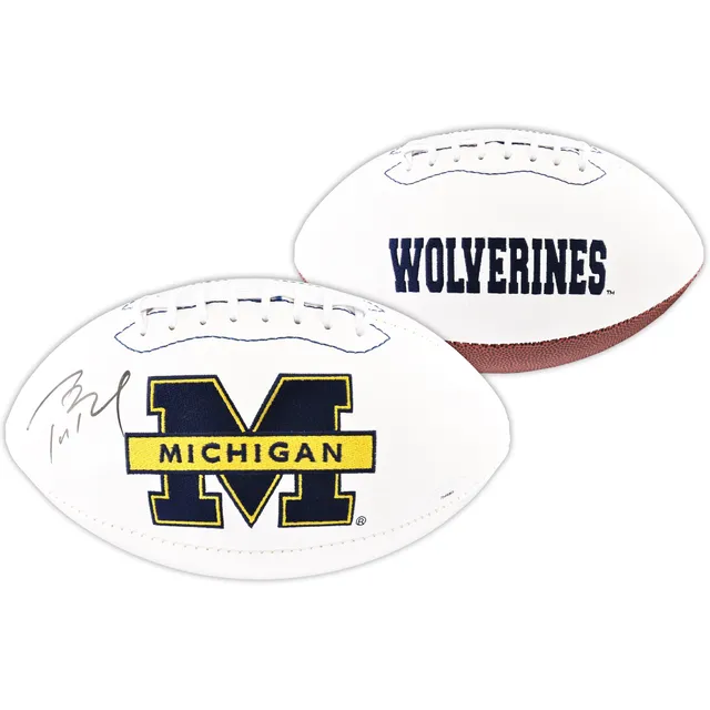 Tom Brady Michigan Wolverines Autographed Riddell Speed Pro-Line